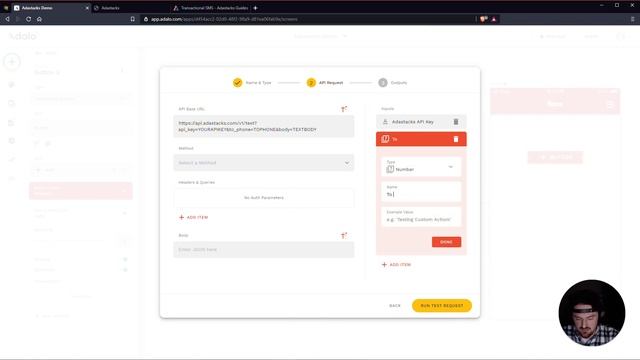 Adalo Tutorial: Send Text or SMS Messages from Your App Using Adastacks смотреть онлайн
