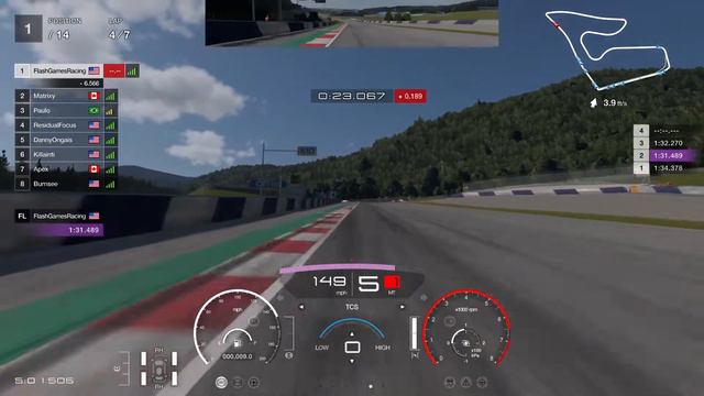 Gran Turismo®7 Daily Race - Redbull Ring | Nisan GT-R | Fanatec CSL DD смотреть онлайн