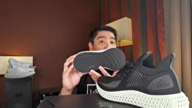 Adidas Alpha Edge 4D 3.0 "Black" (Unboxing/Review/On feet) смотреть онлайн