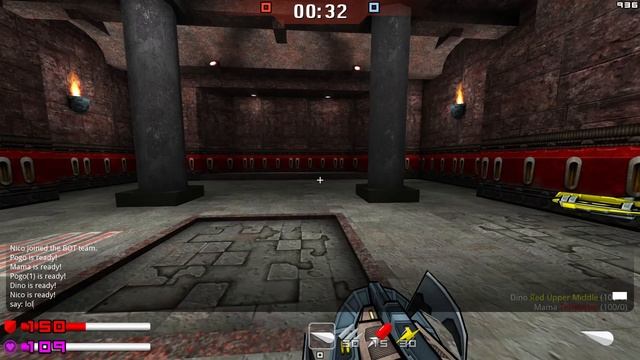 Warfork with QW physics. смотреть онлайн