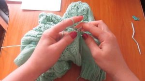 Реглан с ростком снизу вверх  Пратика Часть I