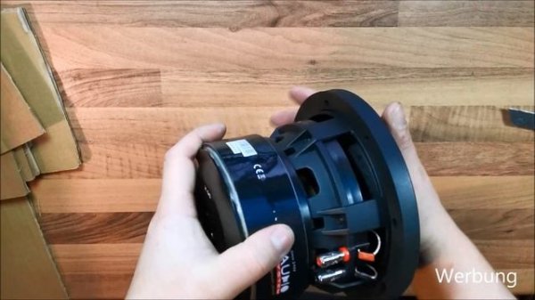 Audio System X 06 EVO Subwoofer 16,5cm Audio System Subwoofer Mini 6,5" Woofer 500W Unboxing DIY