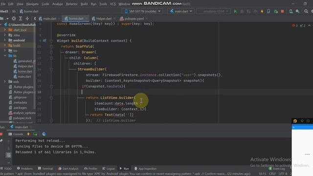 How To Retrieve Data From Cloud Database | Flutter Firebase Database | Part 3 смотреть онлайн