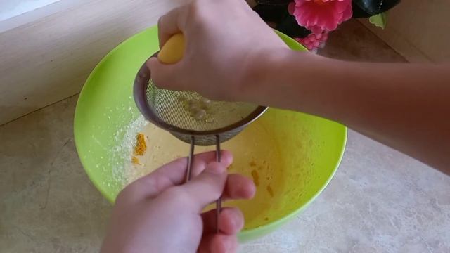 Лимонный пирог. Казакша рецепт. Легко и просто. Пирог с лимоном. смотреть онлайн