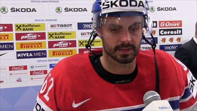 Skupina A: Michal Řepík po utkání CZEvNOR смотреть онлайн