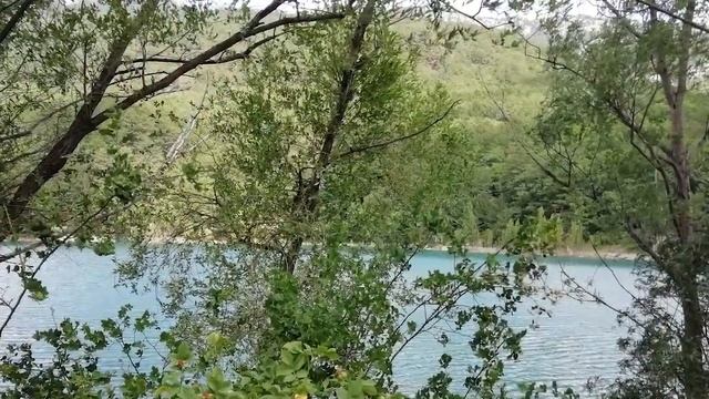 Крым. Алушта. Запрудное. Бирюзовое озеро. смотреть онлайн