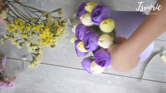 Bouquet for SEPTEMBER 1 do it yourself / Букет на 1 СЕНТЯБРЯ своими руками / DIY TSVORIC смотреть онлайн