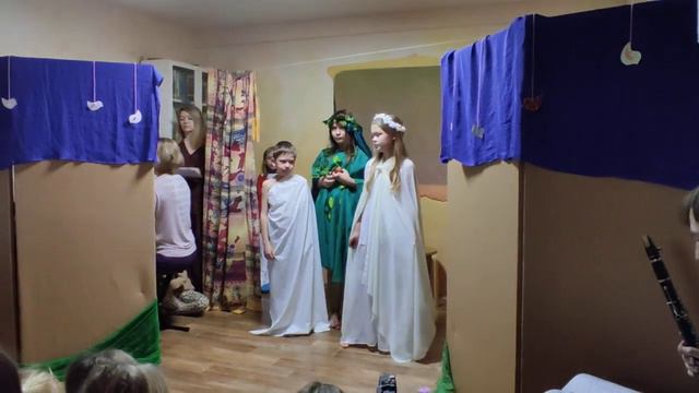 2021 12 10 Спектакль "Действо о рае" 3 класс смотреть онлайн