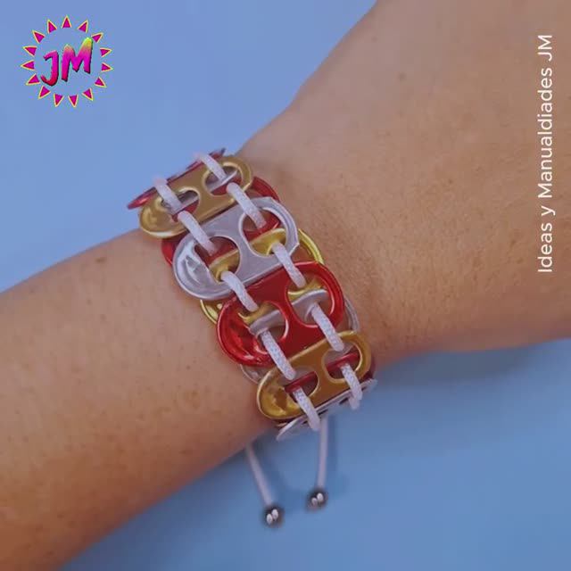 Браслет для рукоделия  __ Переработка отходов __ Браслет своими руками