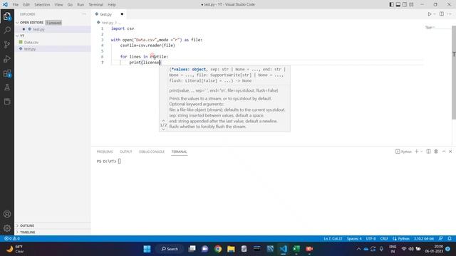 How to read CSV file using python | Python tutorials смотреть онлайн