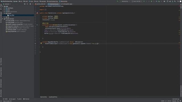 Tensorflow lite tutorial for beginners| tflite model in Android studio |linear model hello world ap смотреть онлайн