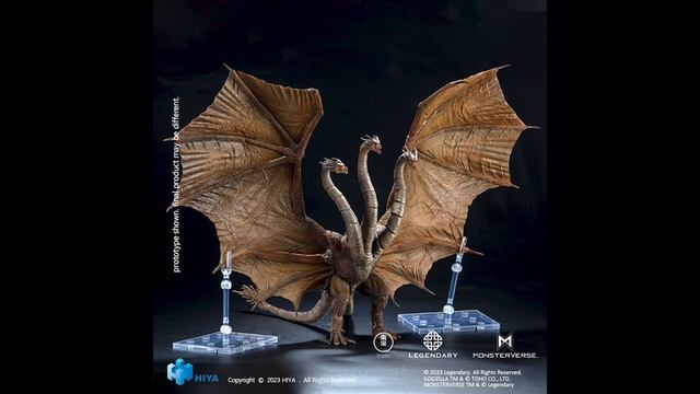 Hiya Toys Godzilla News: Ghidorah, Heat Ray, Burning Godzilla Action Figures! смотреть онлайн