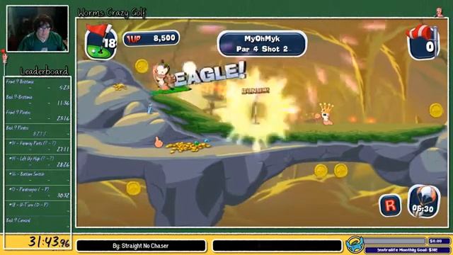 Worms Crazy Golf - Any% 72-Holes in 1:03:24 смотреть онлайн
