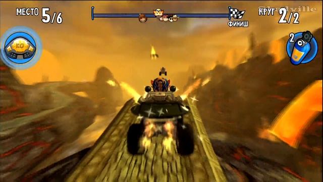 Beach Buggy Racing (PS4) Прохождение игры #3: Тропический ураган и Ухтышка смотреть онлайн