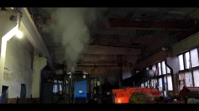 Пуск МТЗ 82.1 после капремонта двигателя. смотреть онлайн