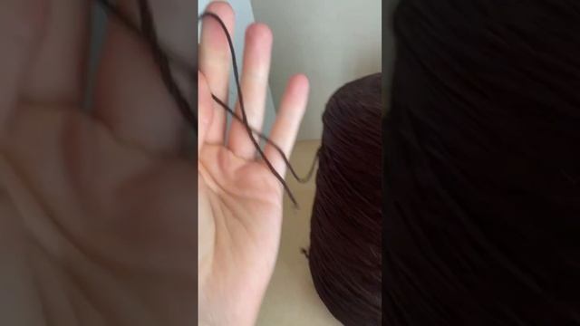 100% хлопок шнурок цвет шоколад пряжа 101nitochka смотреть онлайн