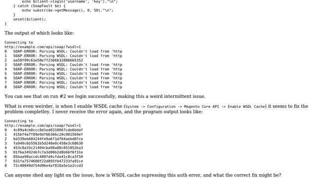 Magento: SOAP API - Parsing WSDL Could not load from HTTP- 401 Authorization Required смотреть онлайн