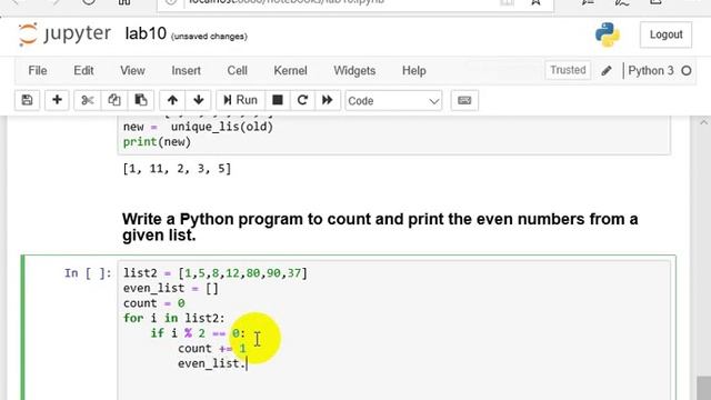 python lists part 3: python lists tutorial смотреть онлайн