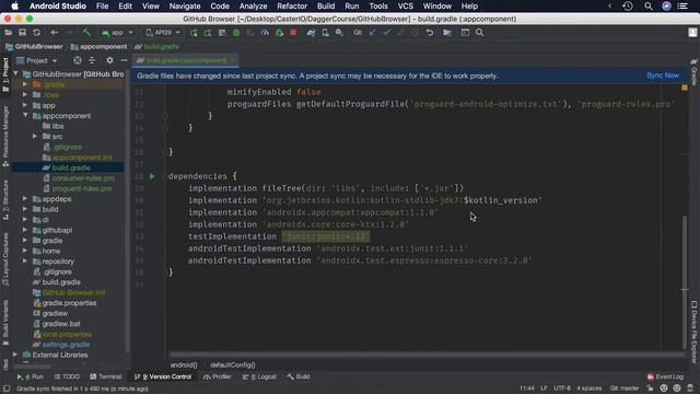 Dagger 2 Deep Dive (27/55) - Espresso tests and Dagger: Modularizing ApplicationComponent смотреть онлайн