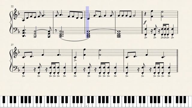 Army Men: Sarge's Heroes Main Theme for Piano 《Video Game Music on Piano》 смотреть онлайн