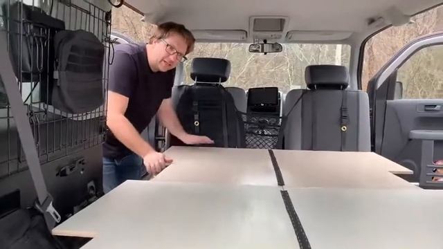 Honda Element Camper: Expandable Sleeping Platform and Kitchen 1.0 смотреть онлайн