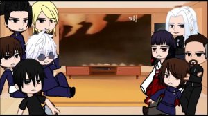 [Part 1] Past Jujutsu Kaisen reacts to future students | Gacha Club | Gacha react | AU |