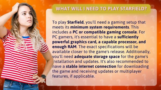 What will I need to play Starfield? смотреть онлайн
