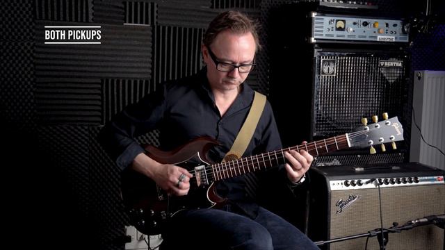 Demo of a set of Bothmann's pickups 57H humbuckers. смотреть онлайн
