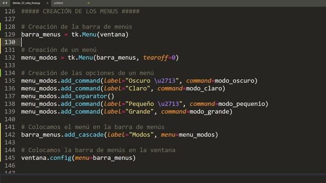 Python - Nivel 36 - Reto 32 - Widget Menu смотреть онлайн