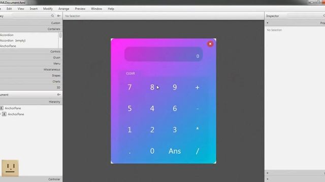 Javafx Application - Build Calculator with UI design in Java Netbeans смотреть онлайн