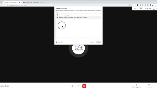 How to Share Screen in Google Meet смотреть онлайн