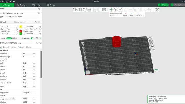 How to lift an object from the print bed in Bambu studio смотреть онлайн