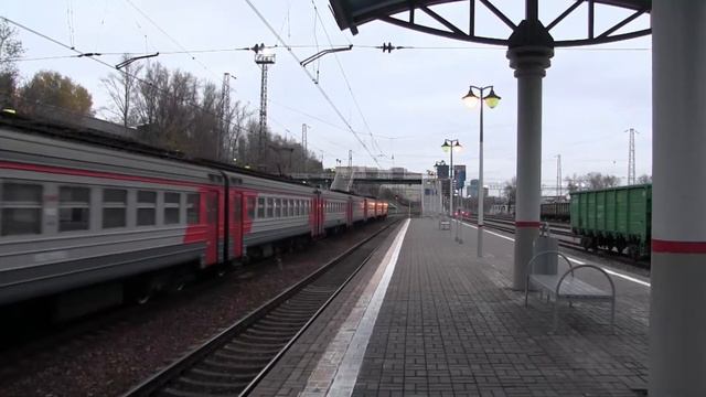 ЭД4М-0447, ЭР2Т-7158, Москва, Сортировочная, МЖД смотреть онлайн
