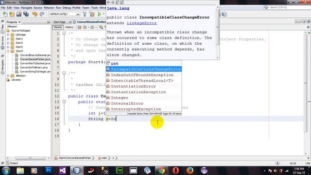Convert decimal integer to hexadecimal number in Java Netbeans смотреть онлайн