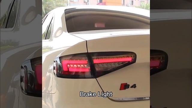 Audi A4 B8.5 2014-2016 modified LED tail light with dynamic style смотреть онлайн