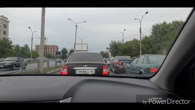 Едем по городу/Хорошая погода и настроение/ г.Семипалатинск смотреть онлайн