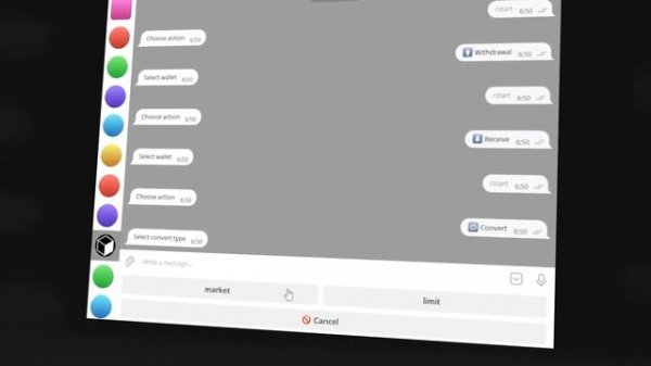 Cryptomus Telegram Crypto Wallet Bot Tutorial//Converting, Sending, and Receiving