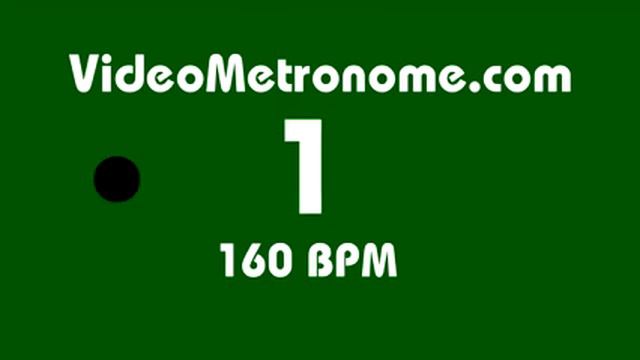 Human Voice 160 BPM Metronome смотреть онлайн