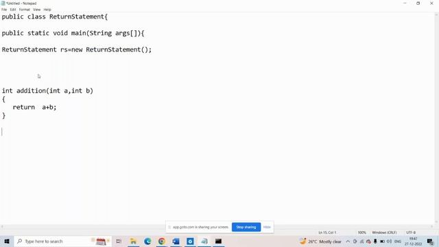 java part-26 | return statement in java |jumping statement in java | #java | #suryaedutech | #set смотреть онлайн