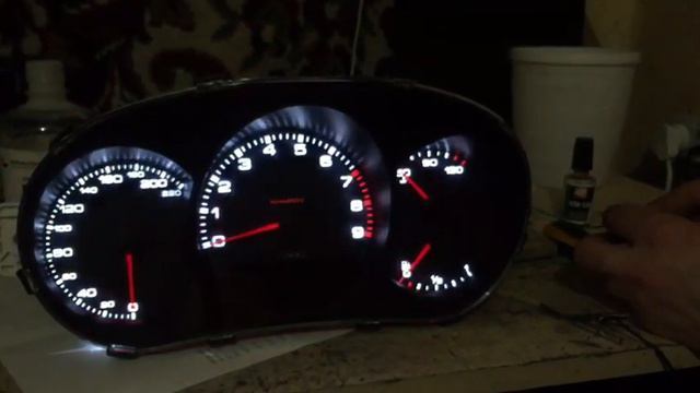 Плавный розжиг щитка Lada Vesta смотреть онлайн