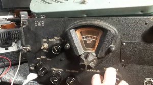 Ламповый военный радиоприемник УС-9