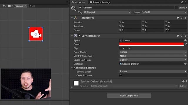 2D SPRITE BASICS IN UNITY ? | Getting Started With Unity | Unity Tutorial смотреть онлайн