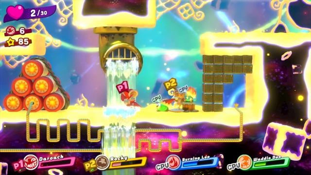 Играем в Kirby Star Allies на Nintendo Switch