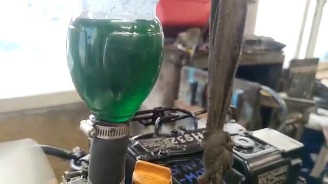 Запуск дизельного двигателя Yanmar 3TNV70 со спецтехники смотреть онлайн