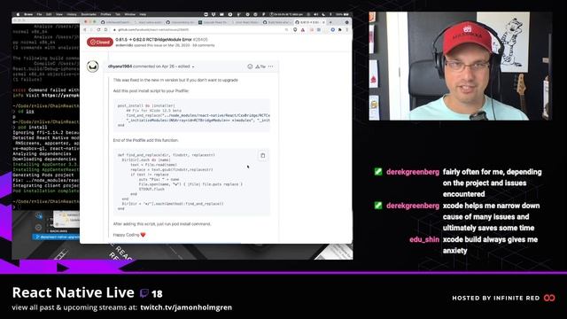 Upgrading a React Native app from 0.60 to 0.65 - Part 1 - React Native Live смотреть онлайн