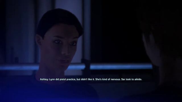 Mass Effect - Ashley Williams on her family смотреть онлайн