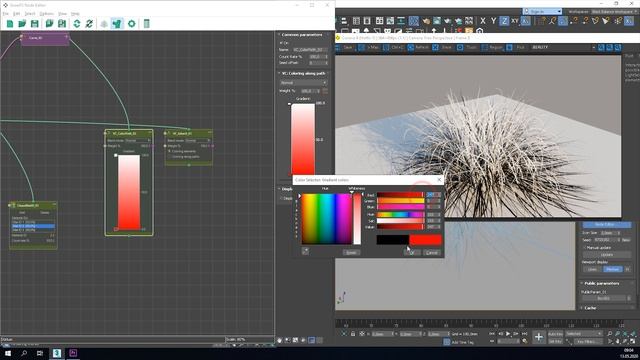Leaf Material in 3ds max & GrowFX Without any Textures смотреть онлайн