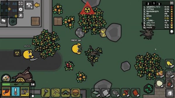 Devast.io - Наибольшая последовательность неудач