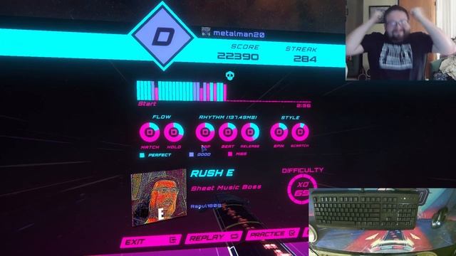 RUSH E is a FREAKING MASTERPIECE on Spin Rhythm XD- [first look] смотреть онлайн