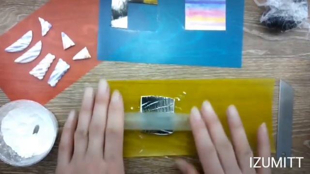 ПОЛЫЕ фигурные БУСИНЫ. Рисунок MIX техник.